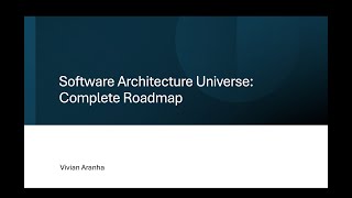 Software Architecture Universe Complete Roadmap [upl. by Ahsirek]