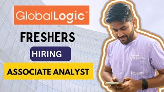 Globallogic hiring associate analyst 2024  GlobalLogic off campus hiring [upl. by Madian]