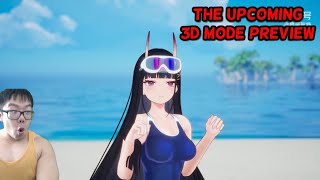 THE UPCOMING 3D MODE PREVIEW  Azur Lane [upl. by Ellingston]