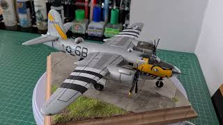 Martin B26B Maurauder von Airfix im Maßstab 172 [upl. by Imefulo245]