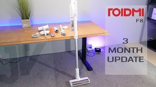 Roidmi F8  Cordless Vacuum Cleaner  Update [upl. by Feliks]