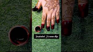 Instant dip hennainstantdiphenna instantmehndi hennatricknewtricktapetrickfingertapetrick [upl. by Yornoc]