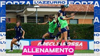 Le Azzurre preparano l’esordio  UEFA Women’s Nations League [upl. by Krischer]