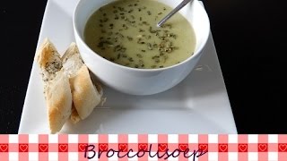 Broccolisoep  Recept  Koken met Marielle [upl. by Lorne]