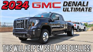 2024 GMC Sierra 3500 Denali Ultimate Dually This One Update Will Help Them Sell A Lot Of Trucks [upl. by Annai]