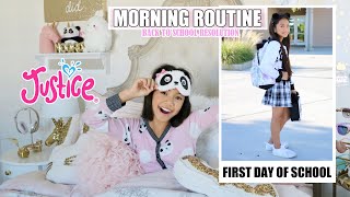 FIRST DAY OF SCHOOL MORNING ROUTINE amp RESOLUTION [upl. by Alves]