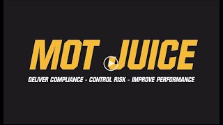 MOT Tester Annual Training and MOT Garage Management System  MOT Juice explained [upl. by Jp]