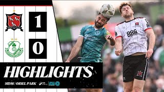 2024 Highlights  MD16  Dundalk FC 10 Shamrock Rovers [upl. by Neelsaj]