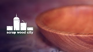 How to make a simple wood bowl on the lathe [upl. by Silsbye]