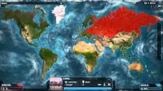 Plague Inc Evolved  Frozen Virus Mega Brutal [upl. by Mode763]