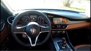 Alfa Romeo GIULIA 20 200HP MultiAir  Acceleration 0100kmh [upl. by Samella]