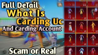 What is Carding Uc in Pubg Mobile And Bgmi Full Detail with ExplainScam or Reall [upl. by Danny]