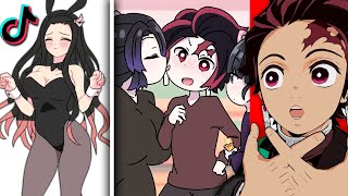 LOS PEORES TIKTOKS DE KIMETSU NO YAIBA [upl. by Arretak864]