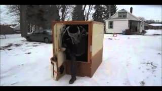 Worlds Fastest Folding Ice Fishing Shanty [upl. by Peoples]