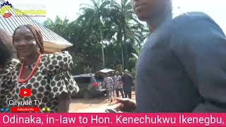 HonKenechukwu Ikenegbu Mgbadike na achị pays last respect to his father inPa Okwu in EgedeUdi LGA [upl. by Eizus]