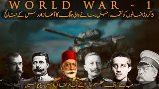 World War I History  Causes and Consequences of World War [upl. by Combes641]