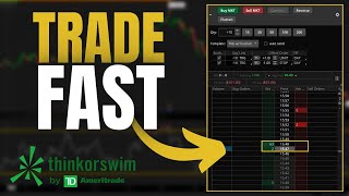 Active Trader on ThinkorSwim  Fastest Way to Trade In ThinkorSwim [upl. by Launcelot]