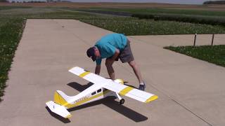 20cc DHC2 Beaver First Flight First Prototype [upl. by Korella547]