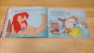 Disneys Princess Little Mermaid Storybook Library Read Aloud Volume 2 [upl. by Cerallua]