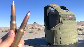 Worlds First 50cal rated body Armor [upl. by Ruyam]