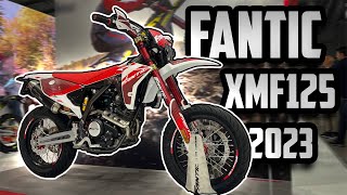 NEW FANTIC XMF 125 COMPETITION 2023  EICMA 2022 [upl. by Adyht611]