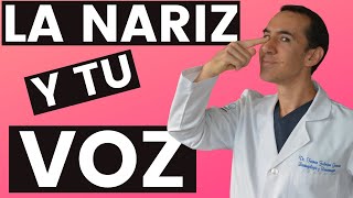 ¿La cirugia de nariz mejora tu voz La nariz la rinoplastia y la voz [upl. by Akym990]