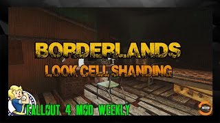 FALLOUT 4 RESHADE Borderlands look Cell Shanding [upl. by Casi]