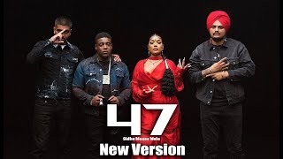 47 New Version Sidhu MooseWala  Latest Punjabi Song 2024 [upl. by Nevlin646]