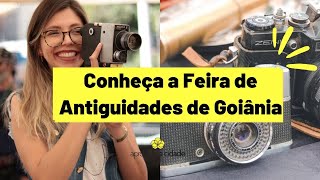 Feira de Antiguidades da Praça Tamandaré em Goiânia  APROVEITE A CIDADE 40 [upl. by Jurgen]