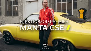 Az első ElektroMOD Opel Manta GSe Premier [upl. by Hoehne]