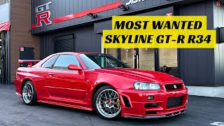 COLLECTORS DREAM COLOR AR2 GTR R34 VSPEC HEADED TO USA [upl. by Stone846]