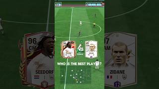 Who is the Best Player ZIDANE Or SEEDORF fcmobile football [upl. by Oriel314]