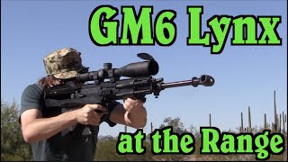 GM6 Lynx 50 BMG Bullpup at the Range [upl. by Shem]