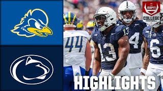 Penn State POWER 💪 Delaware Fightin’ Blue Hens vs Penn State Nittany Lions  Full Game Highlights [upl. by Aniluj692]