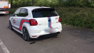 VW Polo GTI 6C Exhaust Sound Bull X Downpipe [upl. by Ailalue]