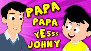 Johny Johny Yes Papa Nursery Rhymes Playground  Baby amp Kids Songs  Kindergarten [upl. by Iadrahc]