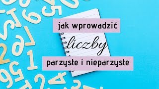 Liczby parzyste i niaparzyste Edukcaja domowa [upl. by Atorod]