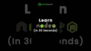 Learn Nodejs in 30 Seconds shorts nodejs [upl. by Hebrew963]