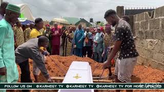 Heartbreaking moment Fadeyi Oloro was buried Sun re o Ojo Arowosafe [upl. by Crelin56]