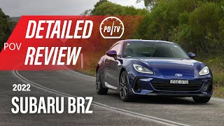 2022 Subaru BRZ Detailed review POV [upl. by Mojgan161]