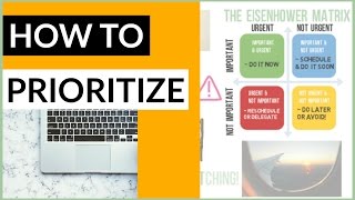 How to Prioritize Tasks Effectively GET THINGS DONE ✔ [upl. by Assillem]