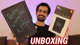 Redmi Writing Pad Unboxing amp First IMPRESSION 🔥 [upl. by Atenik]