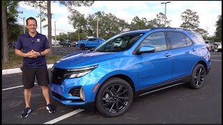 Is the 2024 Chevrolet Equinox RS the BETTER new compact SUV than a Toyota RAV4 [upl. by Vivian]