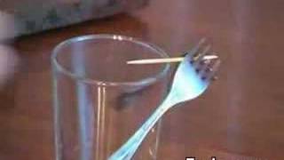 How to balance two forks on a toothpick [upl. by Ocirled]