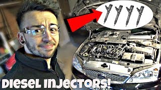 Mondeo 20 tdci Injector Replacement  How to [upl. by Rese]