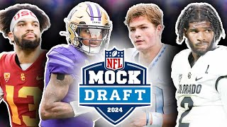 2024 NFL FirstRound Mock Draft For All 32 Picks 60 THE DRAFT IS SET  TPS [upl. by Valry]