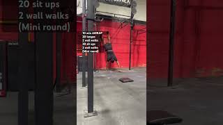 10 minute AMRAP🔥crossfit workout motivation gymlife gym [upl. by Rosella]