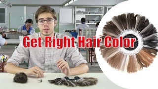 How to Get the Right Hair Color for Your Hairpiece  Lordhair [upl. by Ona3]