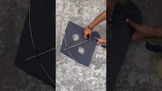 black kite making at home 💥bigkite kitelovers basant kiteflying making shidhumosewala [upl. by Anhcar]