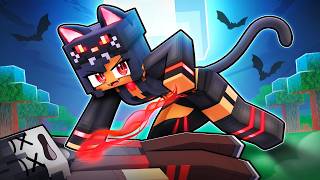 Playing as a VAMPIRE CAT in Minecraft [upl. by Ljoka]